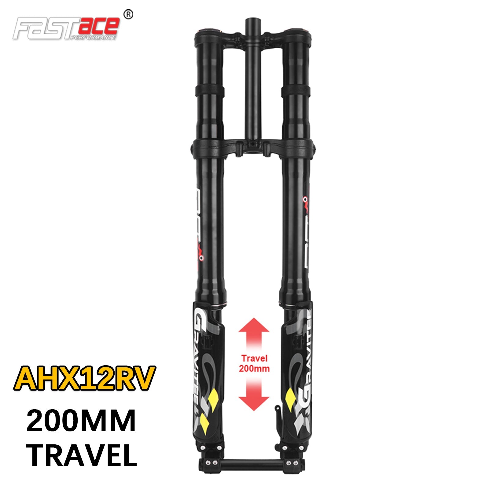 FASTACE AHX12RV Original Factory Front Fork Suspension 60LBS For Surron Talaria Sting E Ride Pro SS 1.0/2.0 19" 26" 27.5" 29"